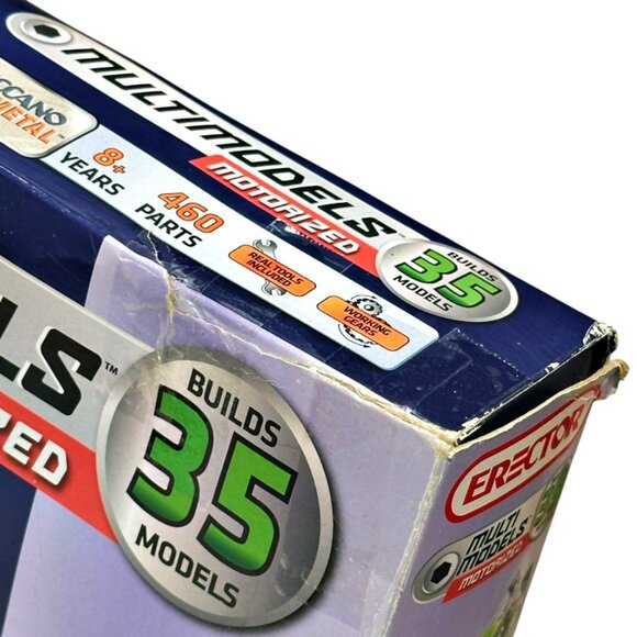 Erector Set 6024683 Multimodels Motorized 35 Models 2 at a Time 2014 8+ Years - Picture 12 of 12